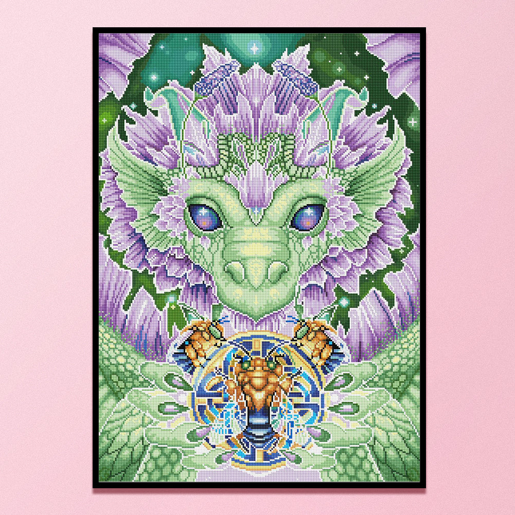 Dragon - 11CT Stamped Cross Stitch 40*56CM