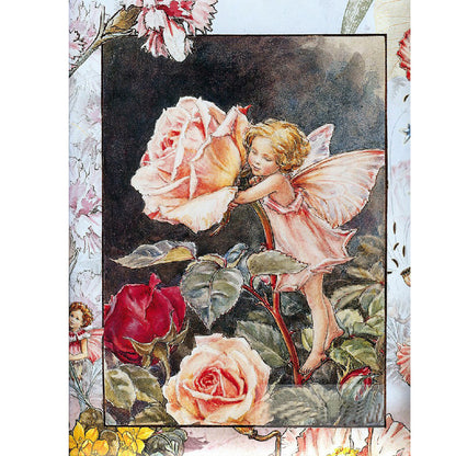 Flower Fairy - Full Round Drill Diamond Painting 30*40CM