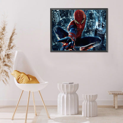 Spiderman - Full Round Drill Diamond Painting 60*50CM