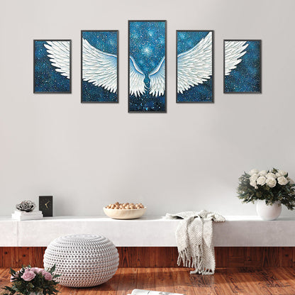 Wing - Full Round Drill Diamond Painting 103*45CM