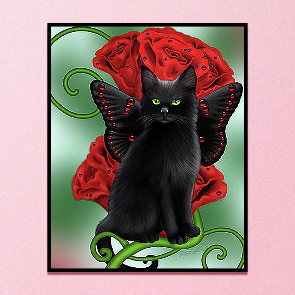 Cat - 11CT Stamped Cross Stitch 40*50CM