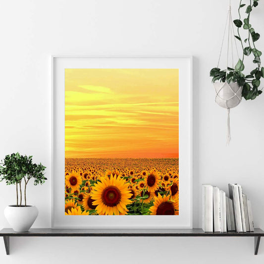 Sunflower - 11CT Counted Cross Stitch 36*46CM