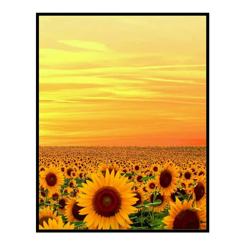 Sunflower - 11CT Counted Cross Stitch 36*46CM