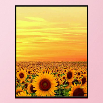 Sunflower - 11CT Counted Cross Stitch 36*46CM