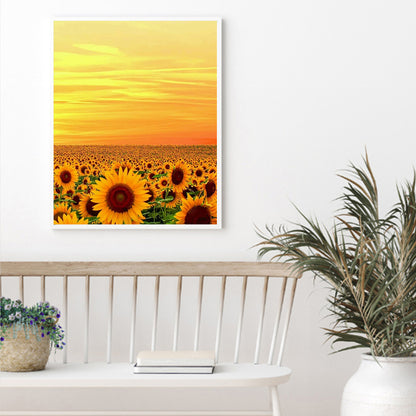 Sunflower - 11CT Counted Cross Stitch 36*46CM