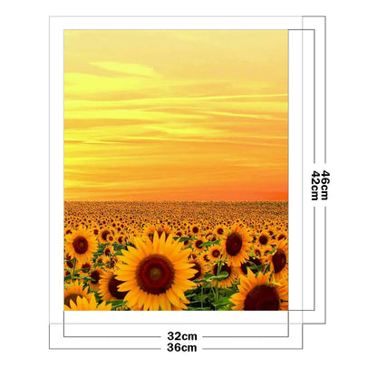 Sunflower - 11CT Counted Cross Stitch 36*46CM