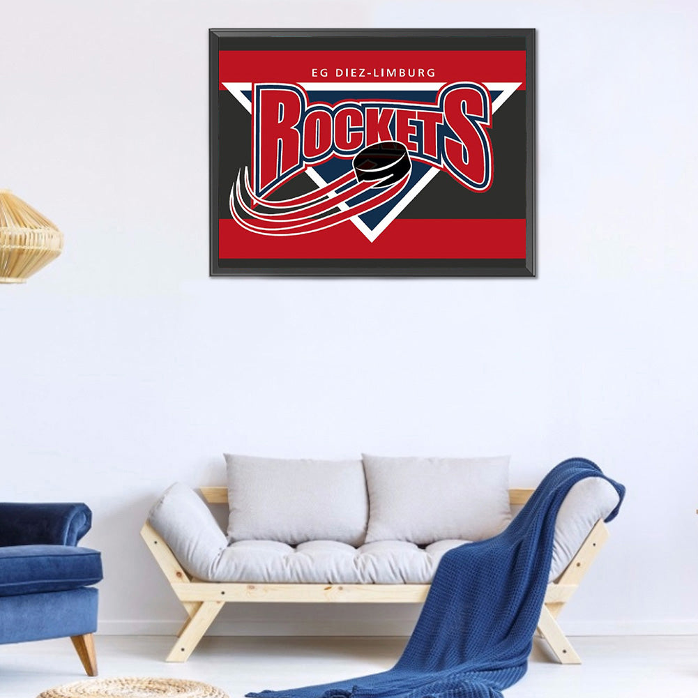 Team Logo - Full Round Drill Diamond Painting 40*30CM