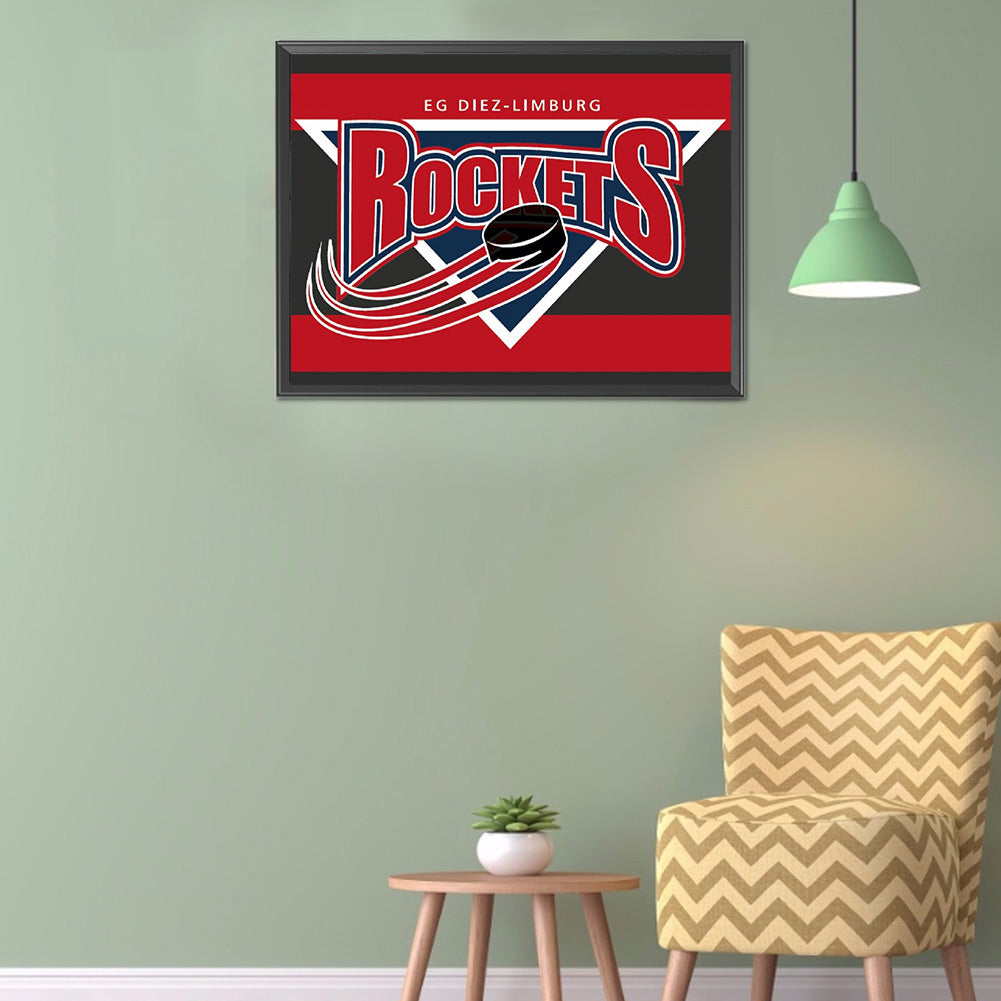 Team Logo - Full Round Drill Diamond Painting 40*30CM