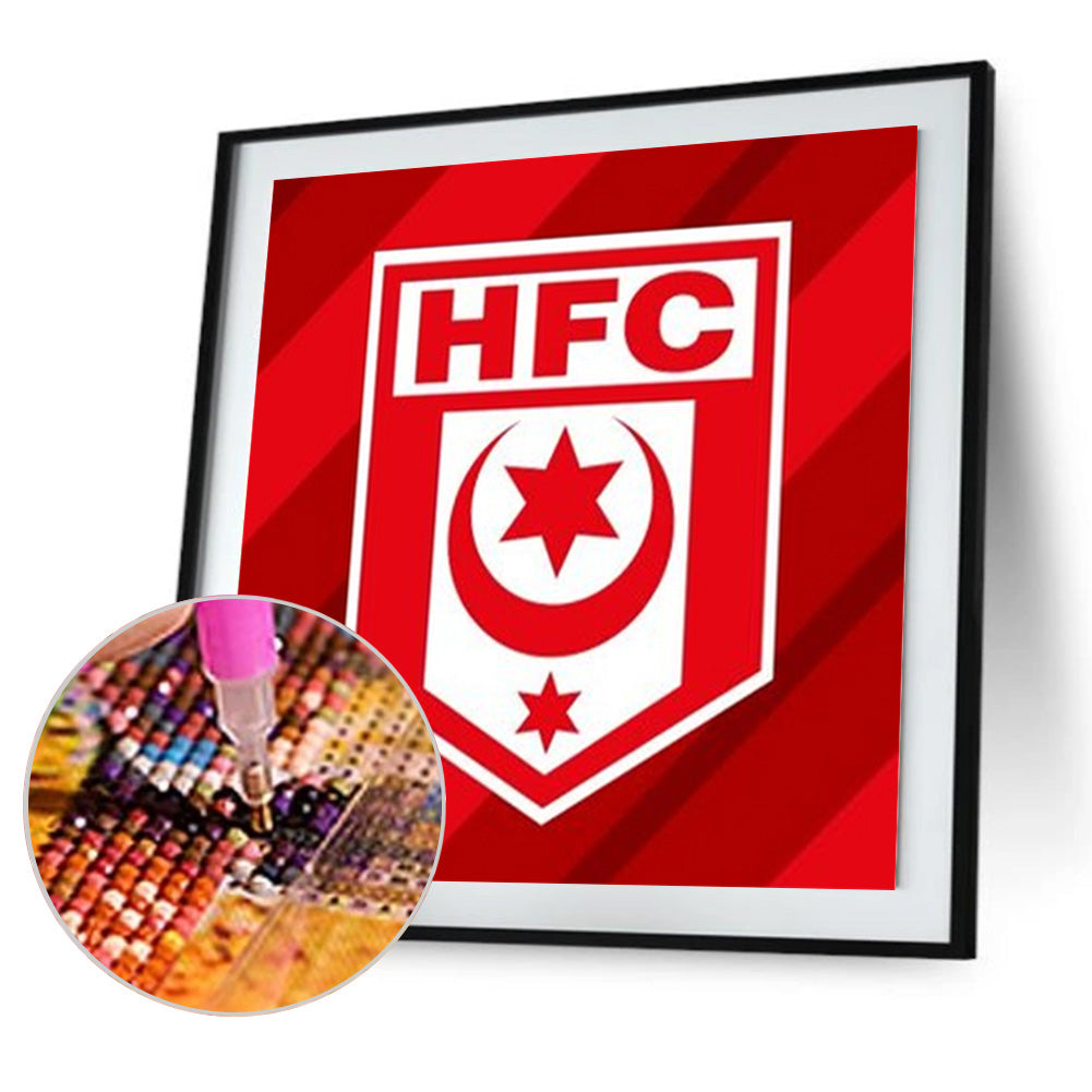 Hallescher'S Logo - Full Round Drill Diamond Painting 40*40CM