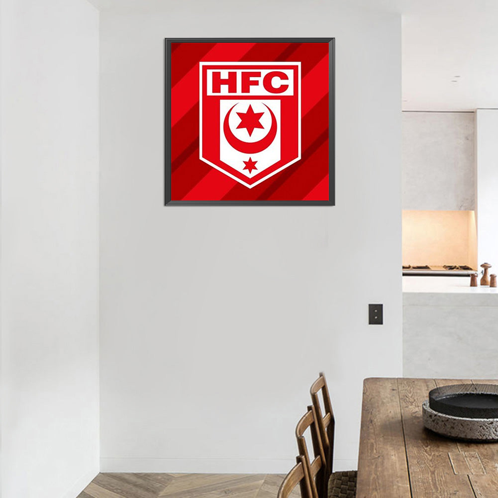 Hallescher'S Logo - Full Round Drill Diamond Painting 40*40CM