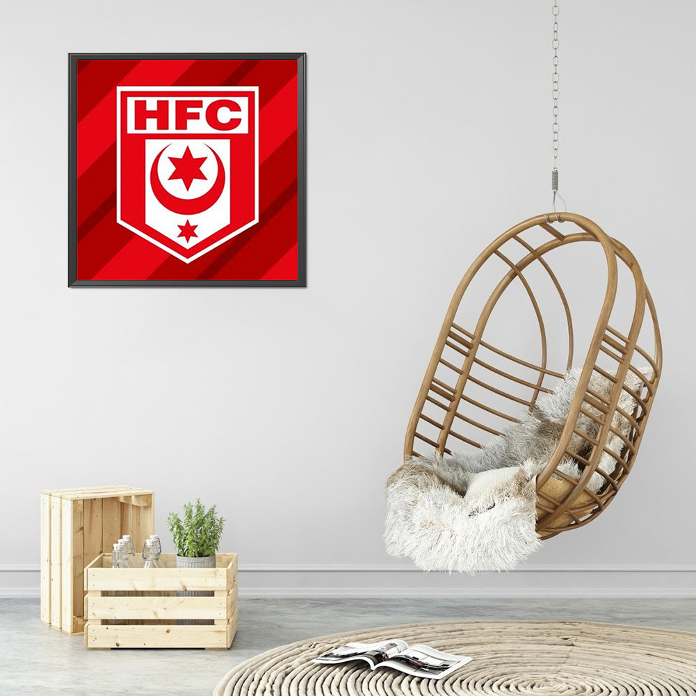 Hallescher'S Logo - Full Round Drill Diamond Painting 40*40CM