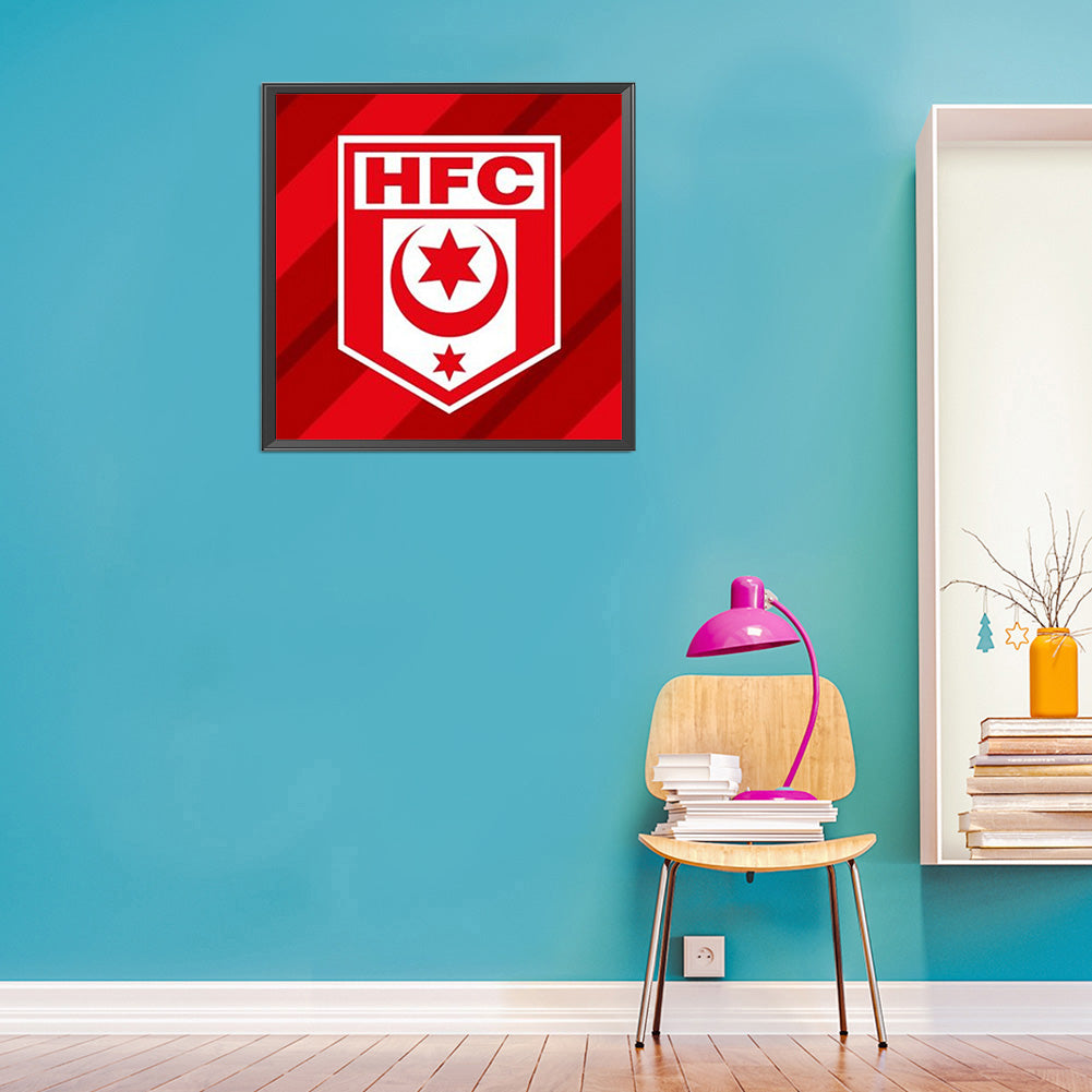 Hallescher'S Logo - Full Round Drill Diamond Painting 40*40CM