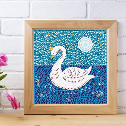 Little Swan - Crystal Drill Diamond Paiting 18*18cm