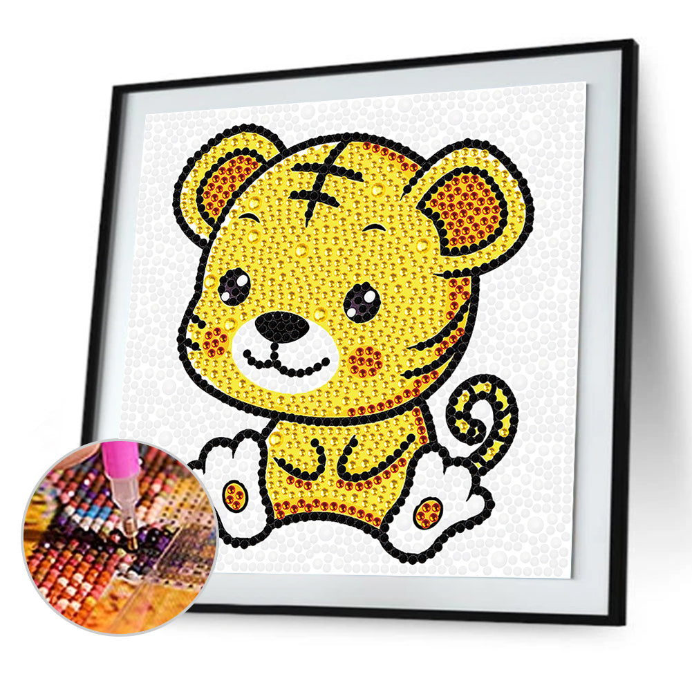 Little Tiger - Crystal Drill Diamond Paiting 18*18cm