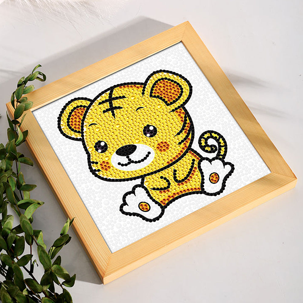 Little Tiger - Crystal Drill Diamond Paiting 18*18cm