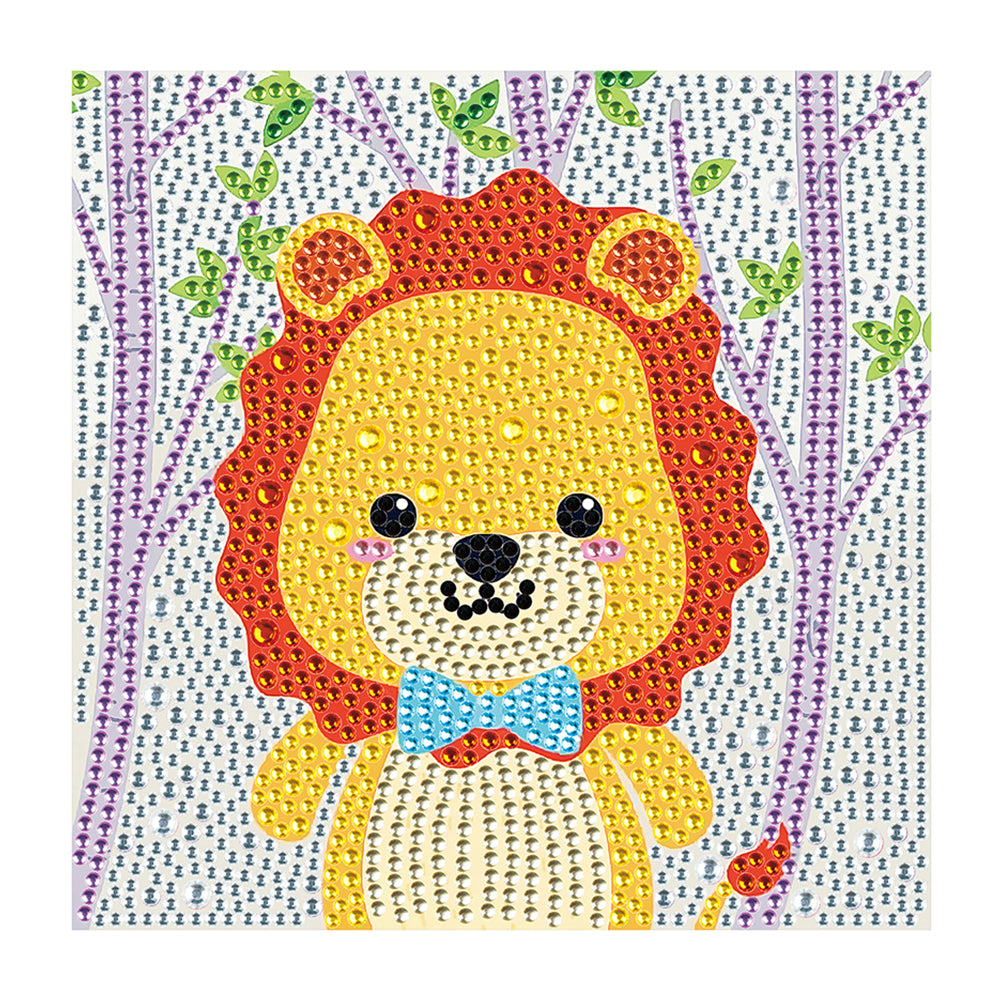 Little Lion - Crystal Drill Diamond Paiting 18*18cm