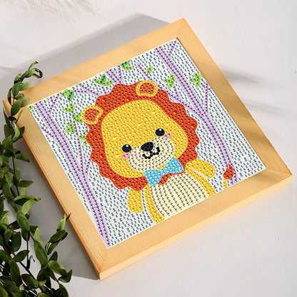 Little Lion - Crystal Drill Diamond Paiting 18*18cm