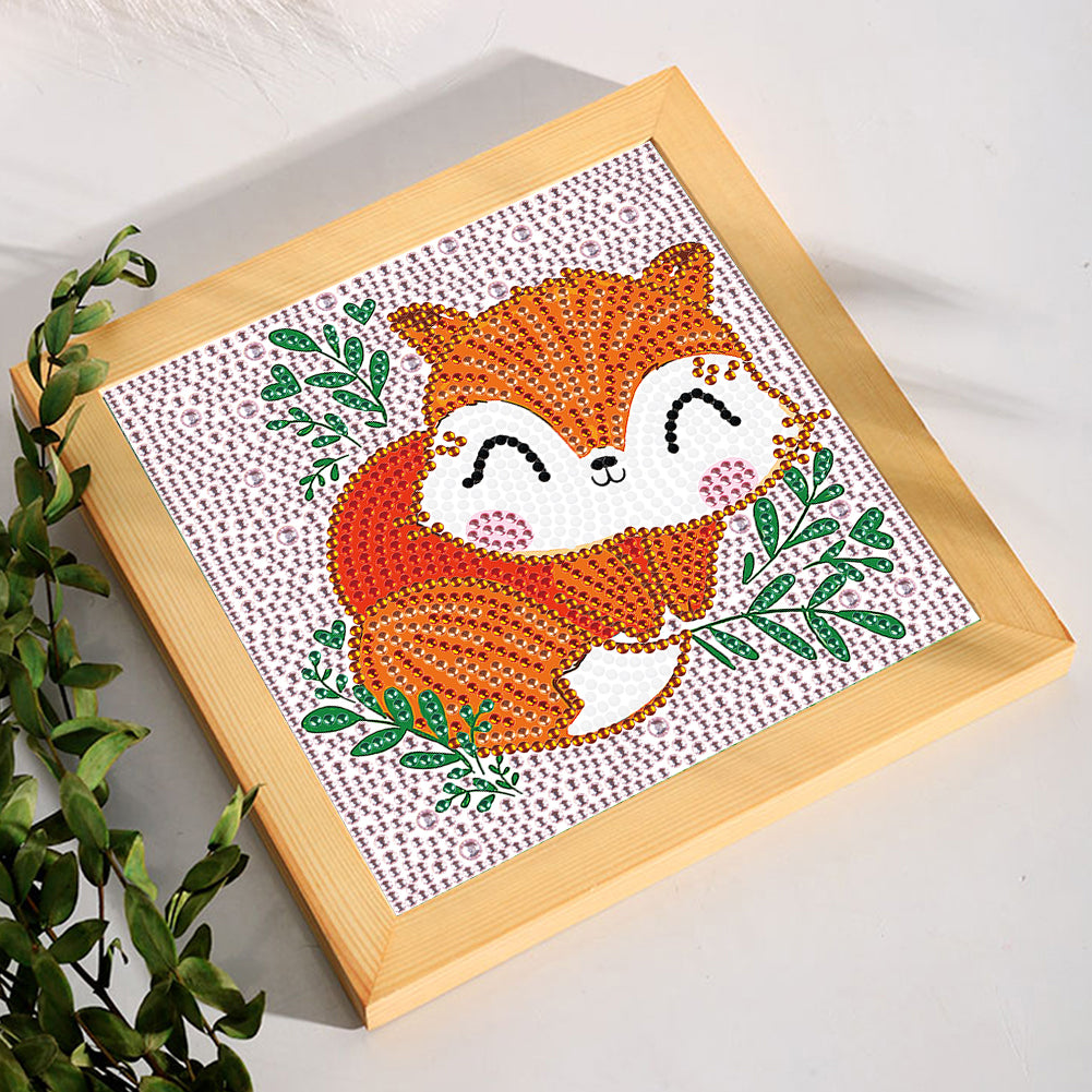 Little Fox - Crystal Drill Diamond Paiting 18*18cm