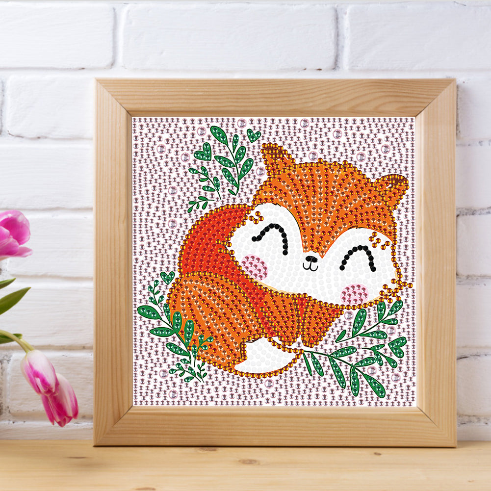 Little Fox - Crystal Drill Diamond Paiting 18*18cm