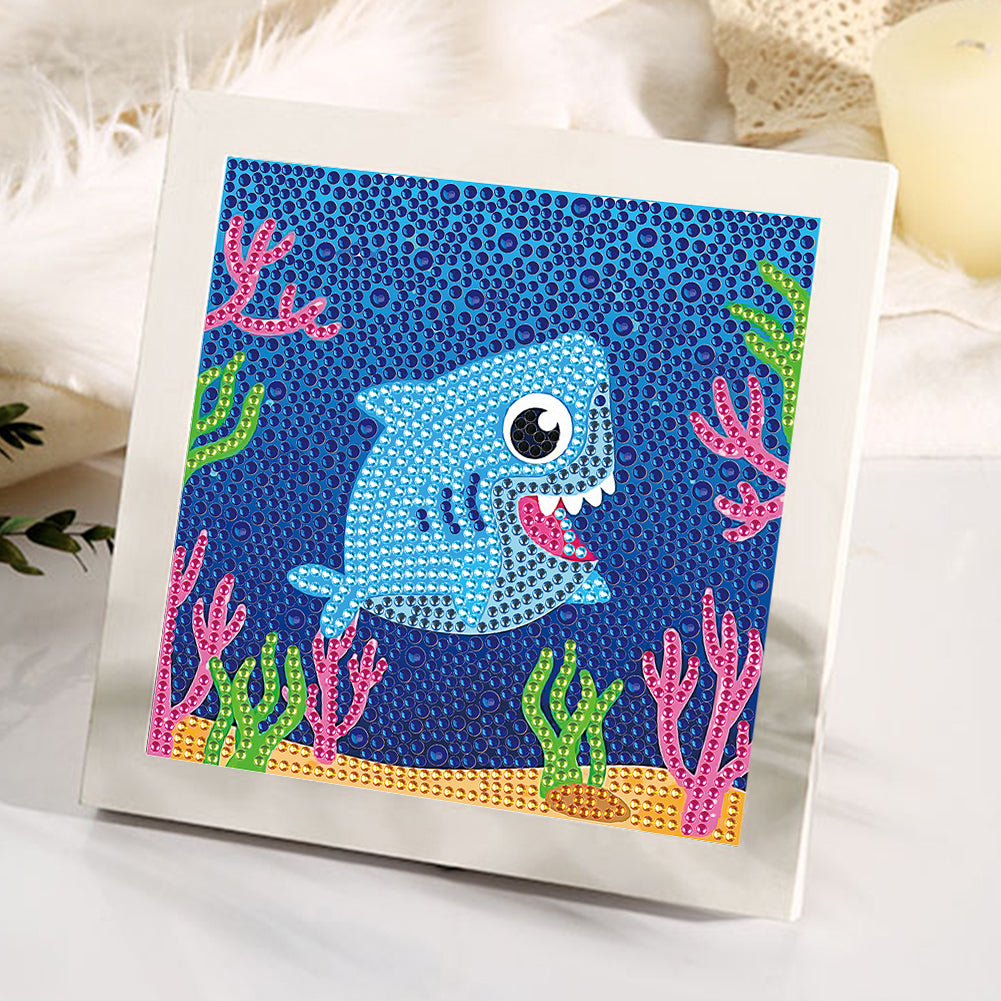 Baby Shark - Crystal Drill Diamond Paiting 18*18cm