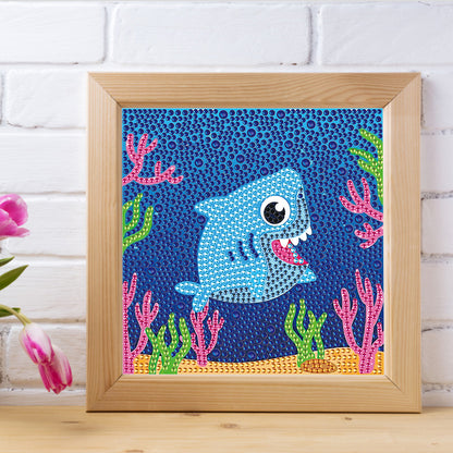 Baby Shark - Crystal Drill Diamond Paiting 18*18cm