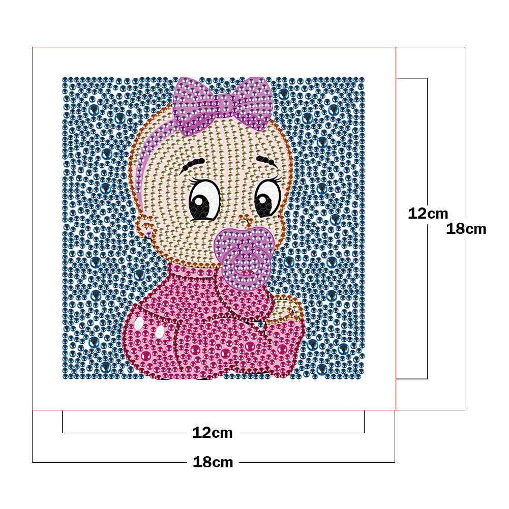 Child - Crystal Drill Diamond Paiting 18*18cm