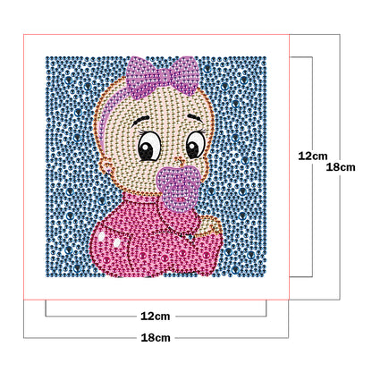 Child - Crystal Drill Diamond Paiting 18*18cm
