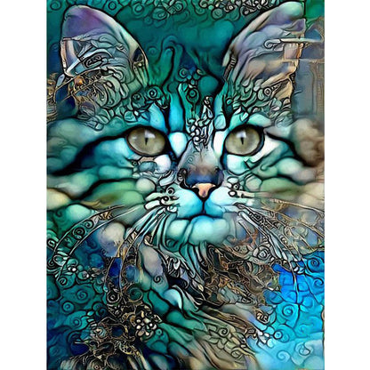 Cat - 11CT Counted Cross Stitch 40*50CM