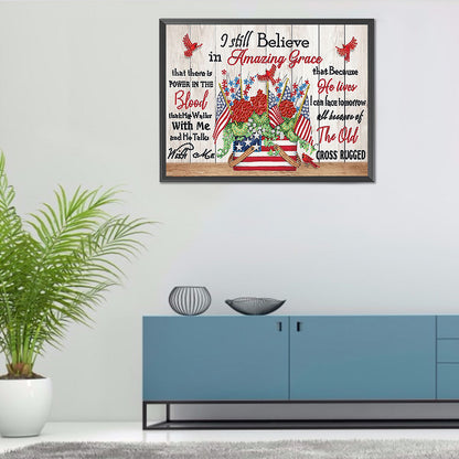 Flowers And Herbs In English - Special Shaped Drill Diamond Paiting 40*30cm