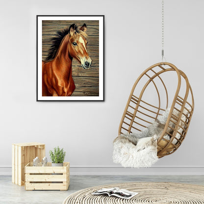 Horse - Full Round Drill Diamond Painting 30*40CM