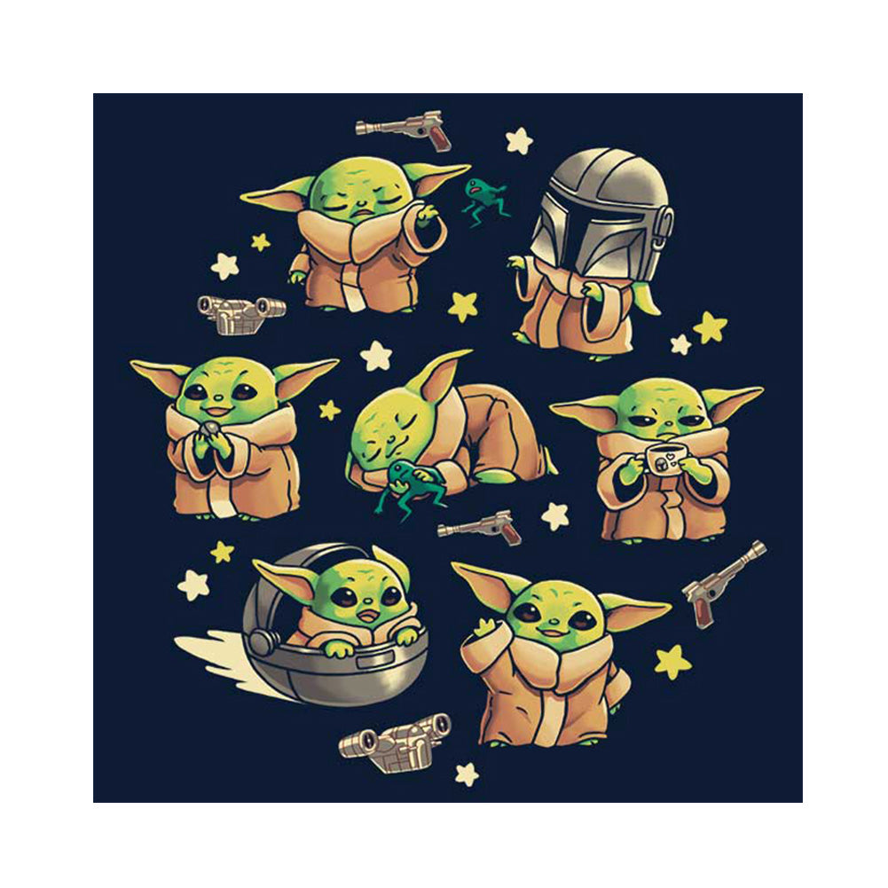 Star Wars - Yoda - 11CT Stamped Cross Stitch 50*50CM