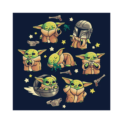 Star Wars - Yoda - 11CT Stamped Cross Stitch 50*50CM