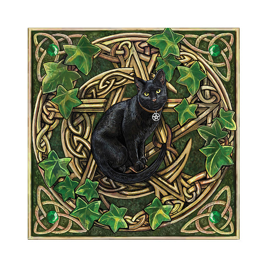 Cat - 11CT Stamped Cross Stitch 50*50CM