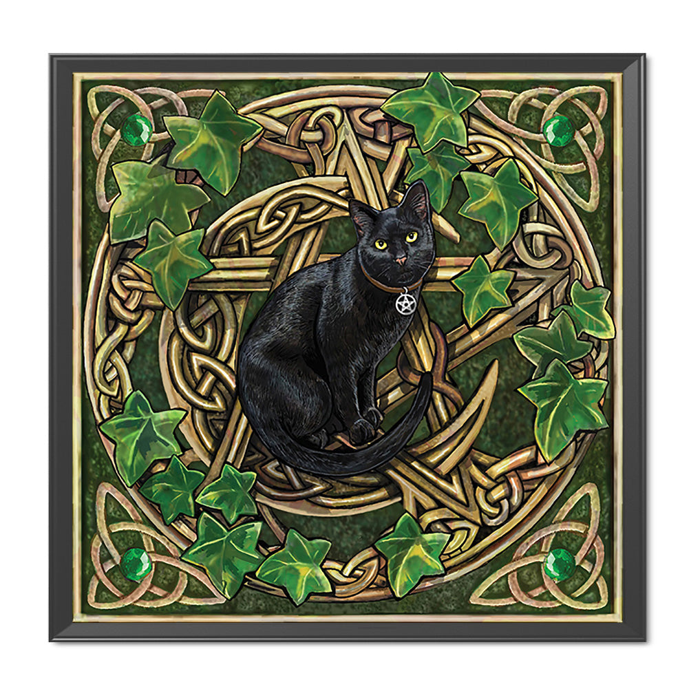 Cat - 11CT Stamped Cross Stitch 50*50CM