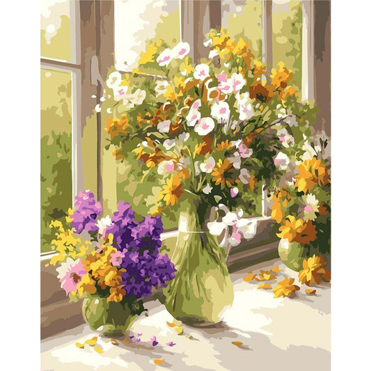 Vase - 11CT Counted Cross Stitch 36*46CM