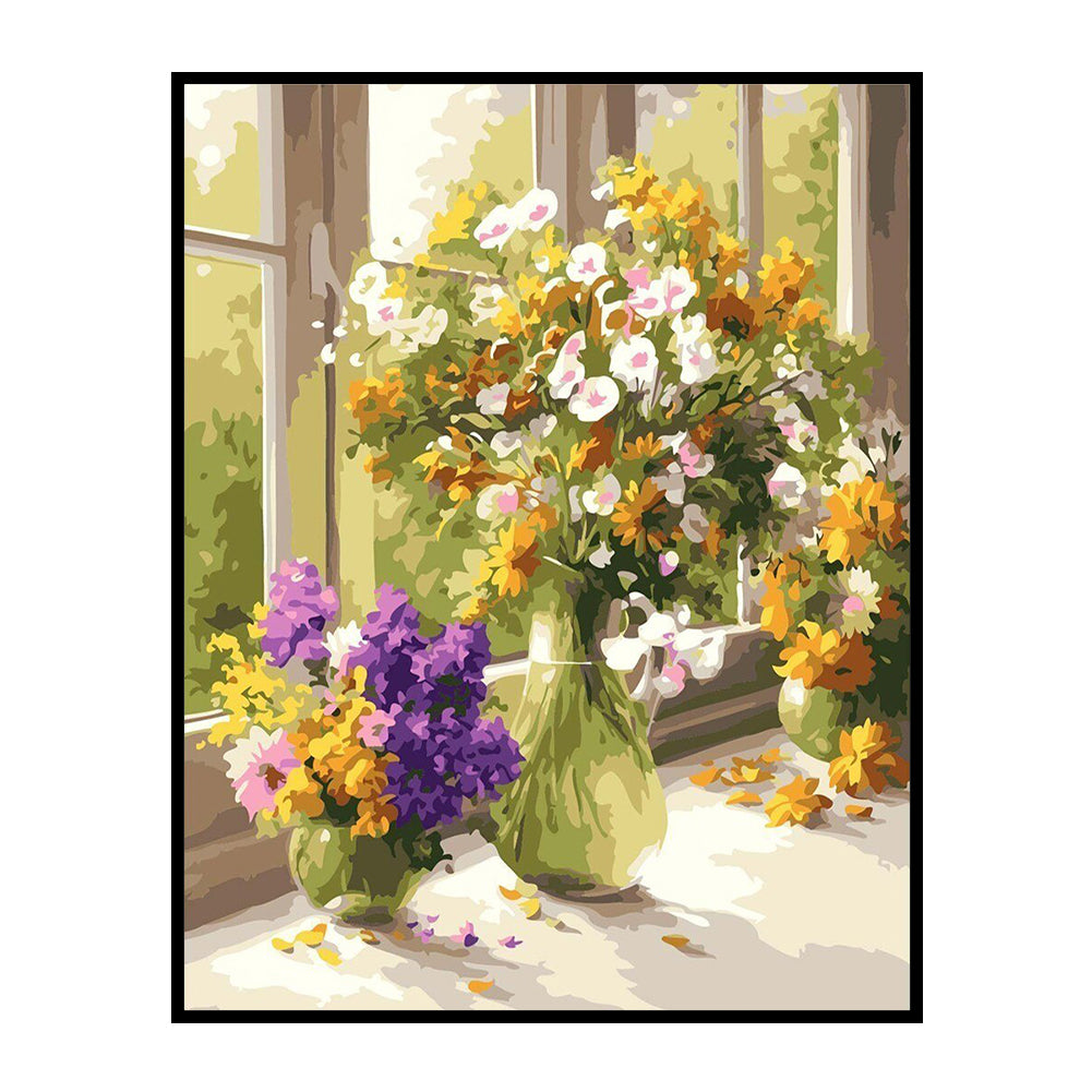 Vase - 11CT Counted Cross Stitch 36*46CM