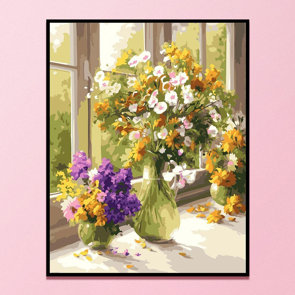 Vase - 11CT Counted Cross Stitch 36*46CM