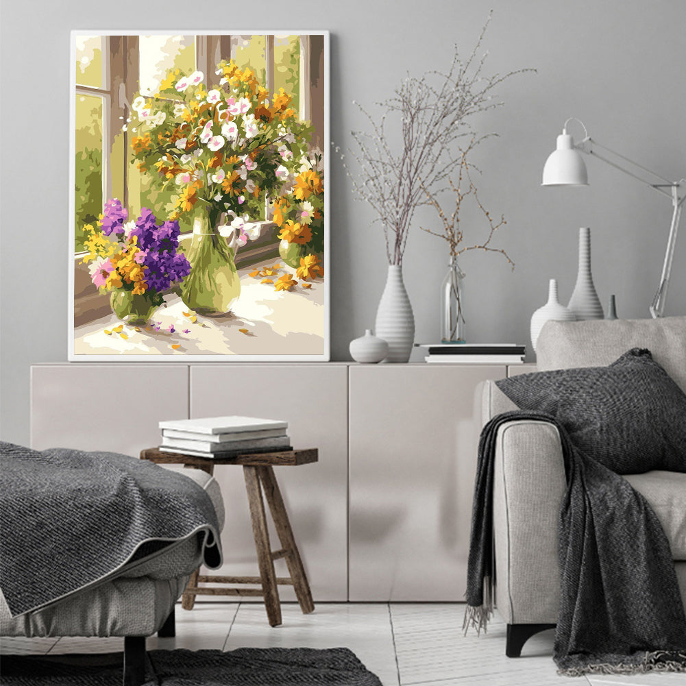 Vase - 11CT Counted Cross Stitch 36*46CM