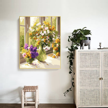 Vase - 11CT Counted Cross Stitch 36*46CM