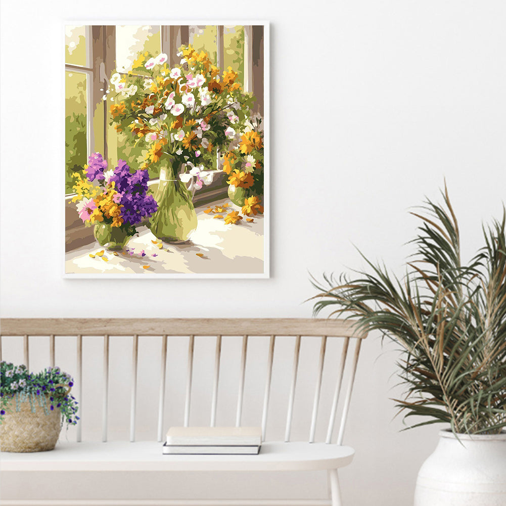 Vase - 11CT Counted Cross Stitch 36*46CM