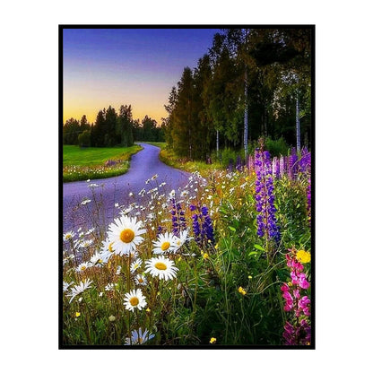 Wildflower - 11CT Counted Cross Stitch 36*46CM