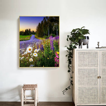 Wildflower - 11CT Counted Cross Stitch 36*46CM