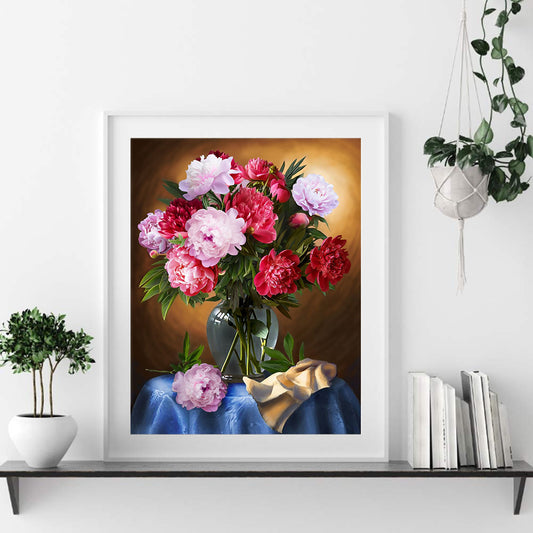 Peony - 11CT Counted Cross Stitch 36*46CM