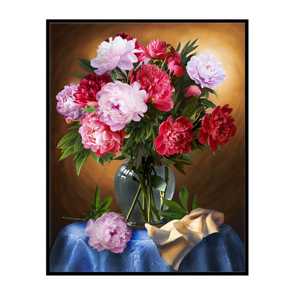 Peony - 11CT Counted Cross Stitch 36*46CM