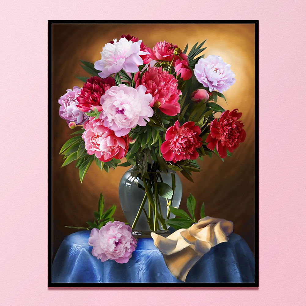Peony - 11CT Counted Cross Stitch 36*46CM