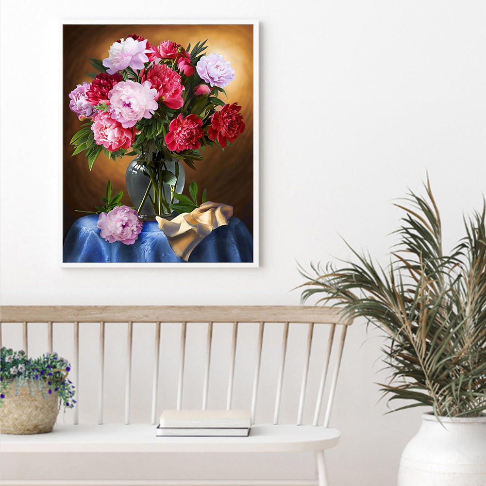 Peony - 11CT Counted Cross Stitch 36*46CM