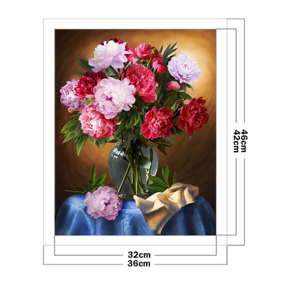 Peony - 11CT Counted Cross Stitch 36*46CM