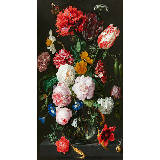 Various Flowers - 11CT Counted Cross Stitch 35*65CM