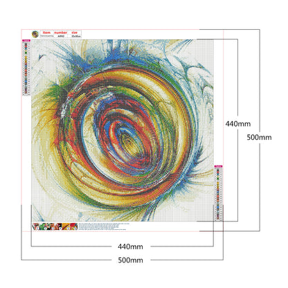 Abstract Pattern - Full Round Drill Diamond Painting 50*50CM