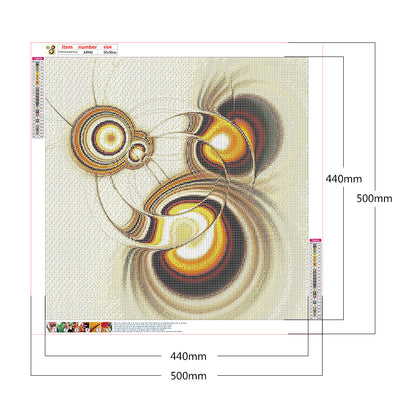 Abstract Pattern - Full Round Drill Diamond Painting 50*50CM